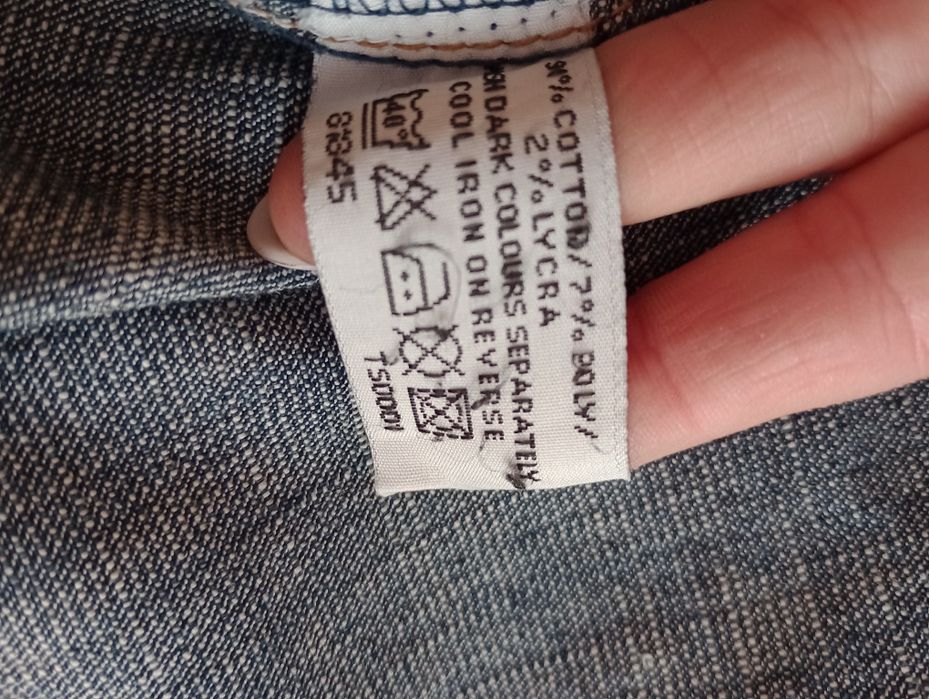 Marynarka jeansowa bawełna 42/XL DenimCo