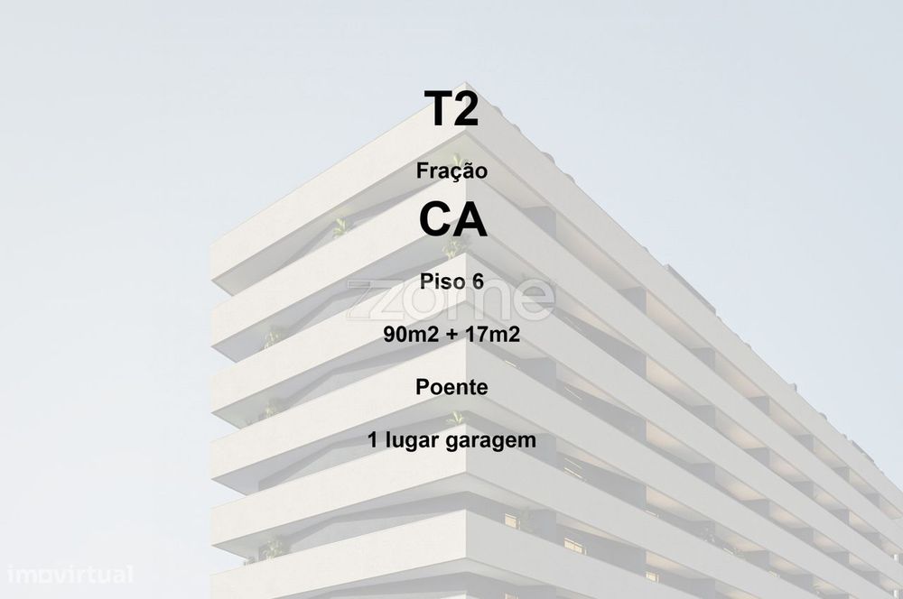Novo empreendimento Oporto Luxury Residences - Apartamento T2 CA
