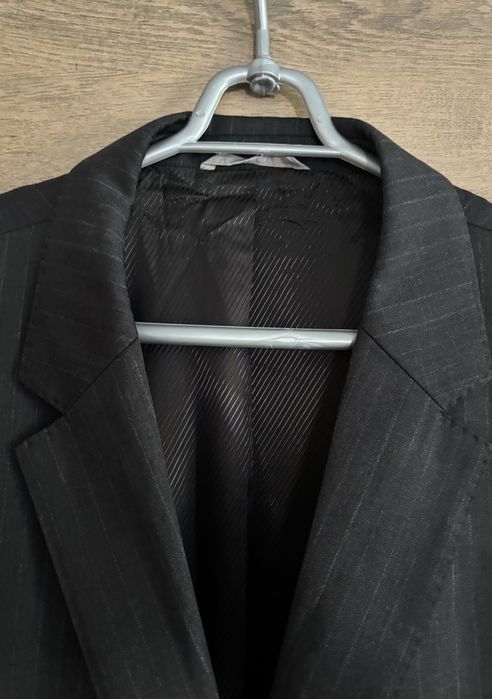 Hugo Boss Marynarka 100% Wełna Virgin Wool Lanificio Tesse 52 L/XL Pinstripe