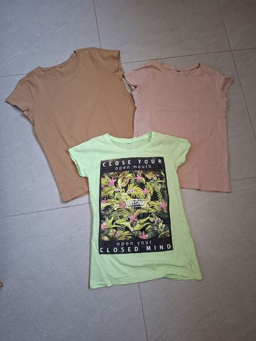 T-shirt 3 szt rozm XS/S