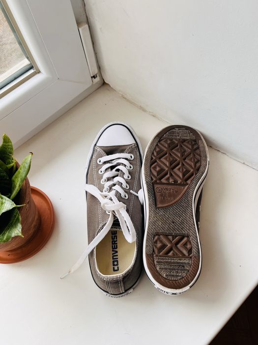 Кеди сірі converse
