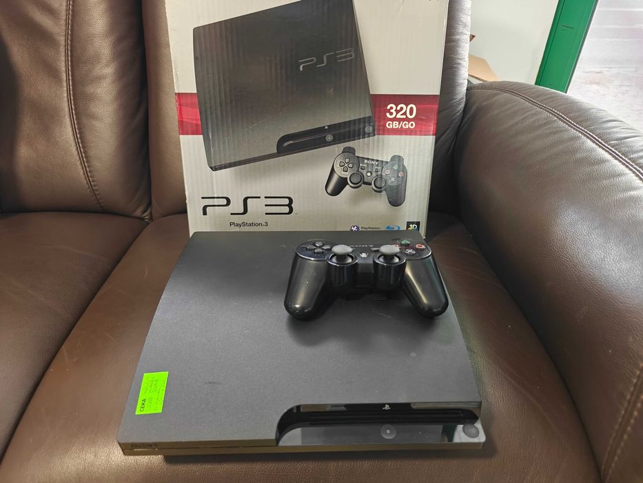 konsola PS3 Playstation 3 Slim 320GB zestaw po czyszczeniu