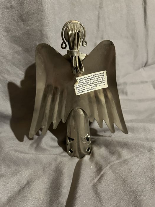 Ręcznie wykonany srebrny anioł