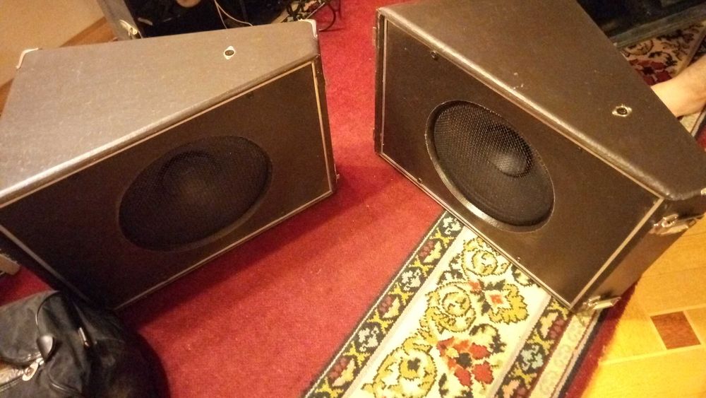 Большие раритетные концертные колонки