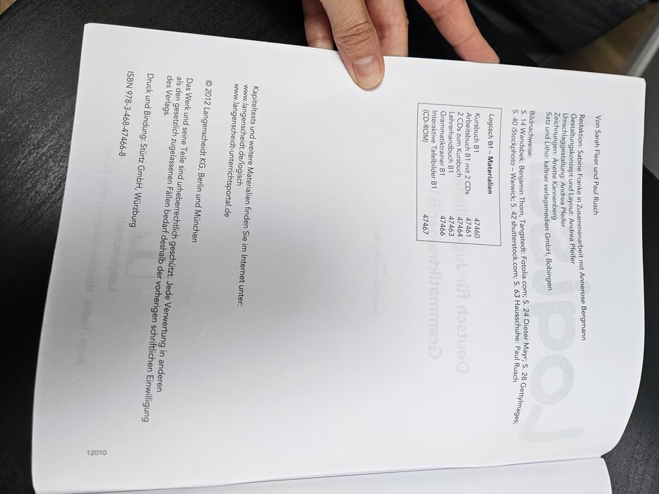 Logisch! Deutsch fur Jugendliche B1 Grammatiktrainer