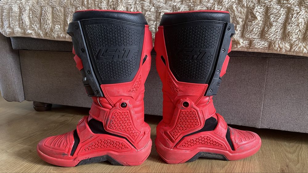 Buty moto cross leatt 4.5 czerwone 42