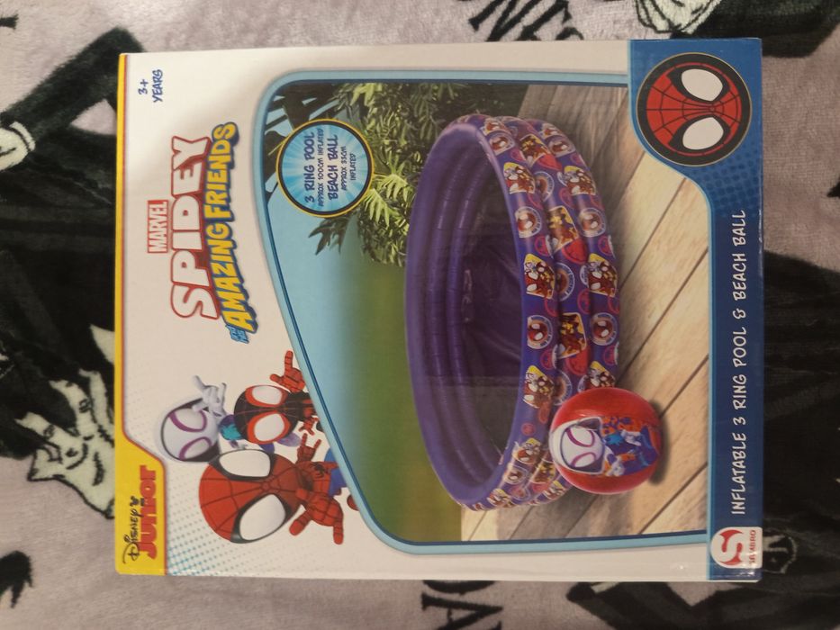 Basen i piłka nowe Spiderman 3+