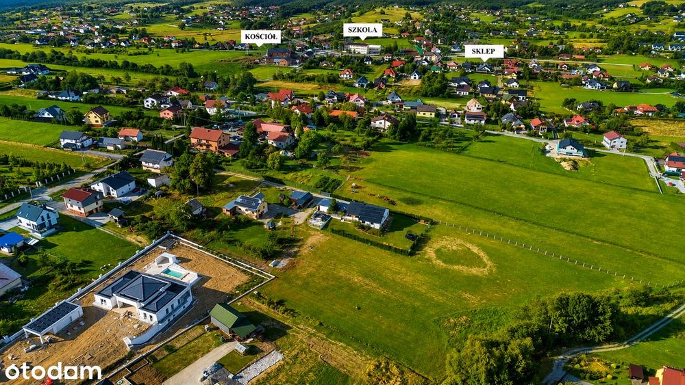 Wyjątkowa działka 10 ar - pełne media | las i natura | Poręba Mała - Więcej