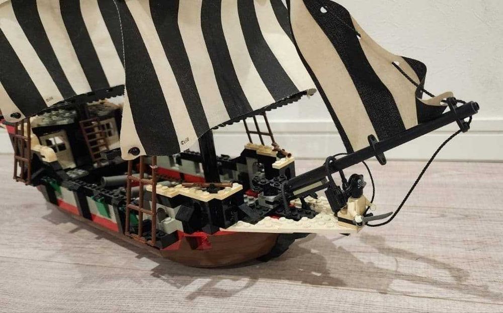 Lego Piraten Skull's Eye Schoner 6286 von 1993 корабль лего