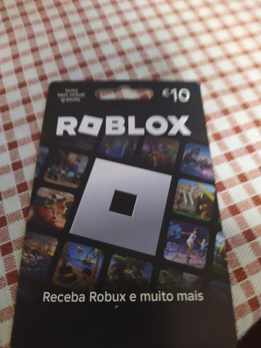 Vende - Se Cartões Presente Roblox