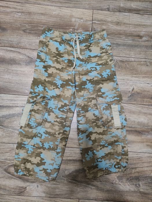 Spodnie 104 moro ocieplane 5.10.15