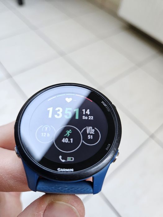 Garmin forerunner 255 niebieski stan bdb POZNAŃ Poznań Chartowo