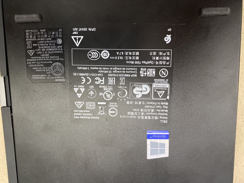 Комп’ютер Dell  7050 mini i5-7500(3.9GHz) (4ядра),8гб, SSD256GB, WI-FI