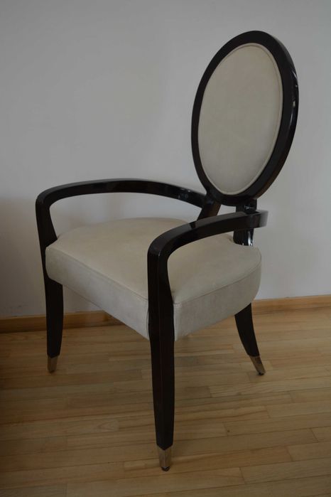 10 krzeseł skórzanych GIORGIO COLLETION + STÓŁ GRATIS