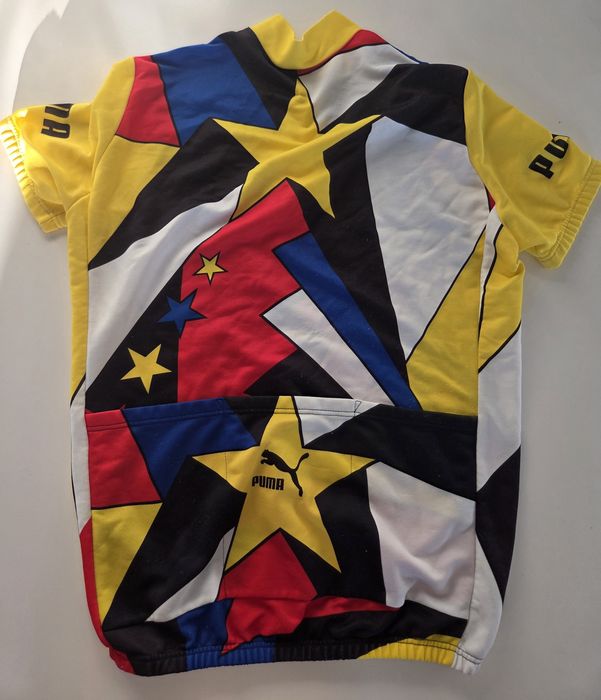 Koszulka na rower Puma retro vintage