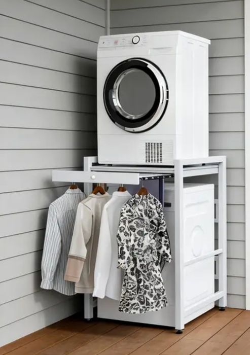 Móvel para máquina de lavar e secar