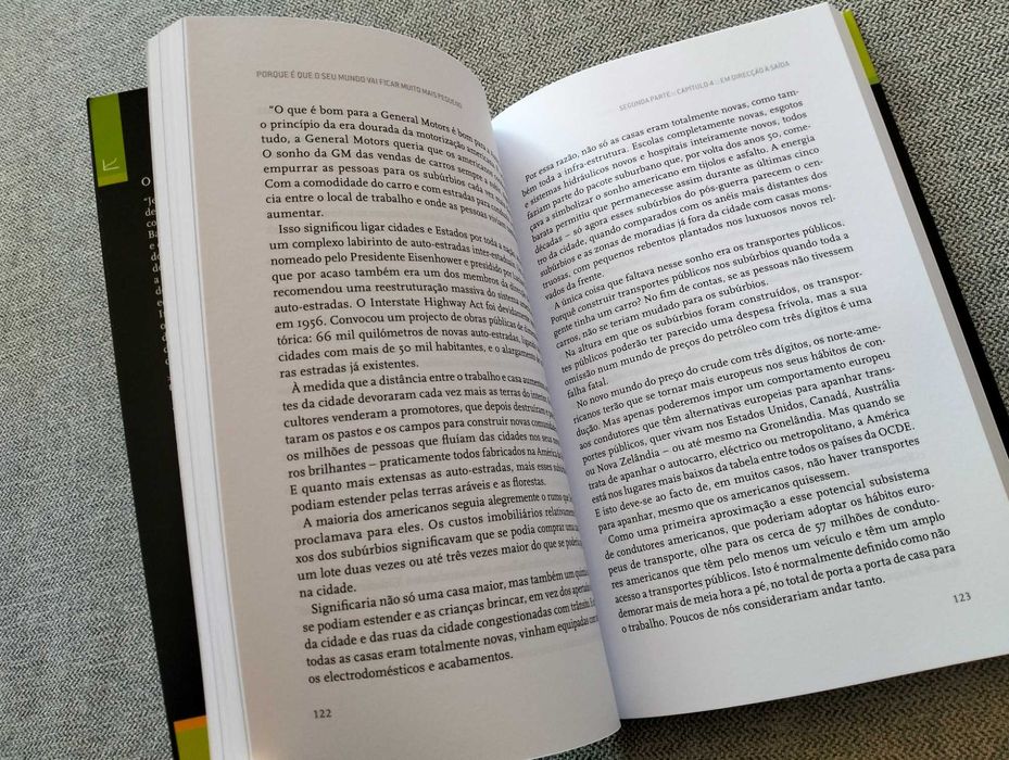 Livro "Porque é que o seu mundo vai ficar muito mais pequeno" J. Rubin