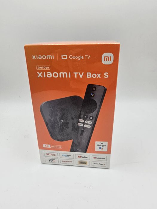 Nowy Xiaomi TV Box S 2nd Gen 4K Google TV (zafoliowany)