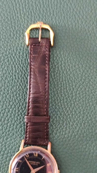 Relógio antigo Raymond Weil de corda manual (vendido)