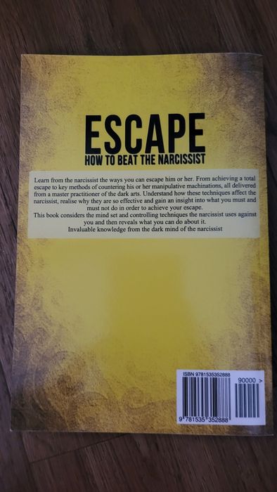 Escape. How to beat the narcissist