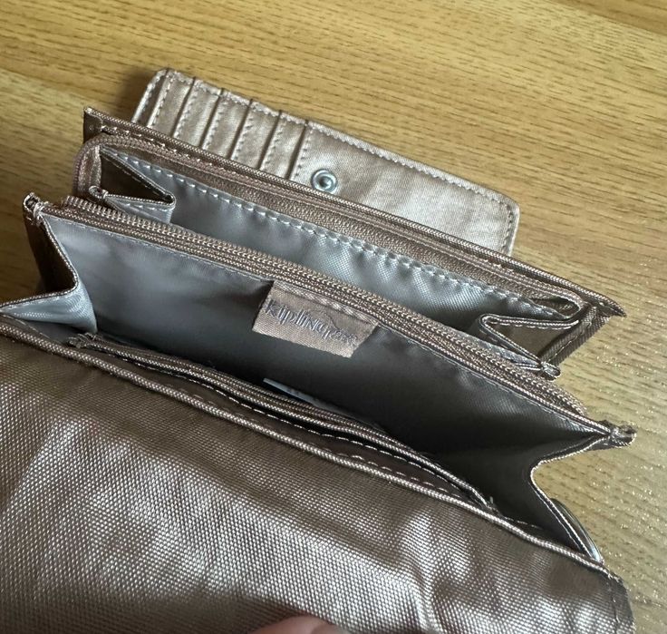 Женский кошелёк Kipling золотого цвета – оригинал 100%
