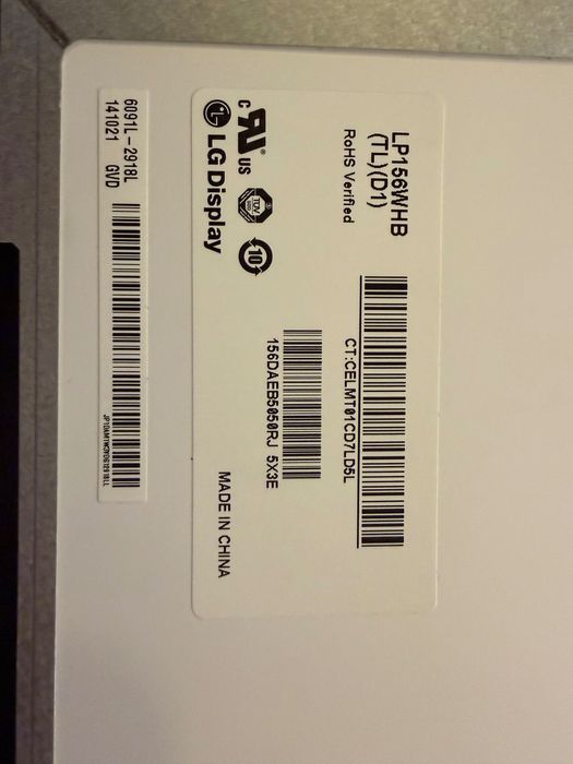 Matryca 15,6" LED 1366×768 – LG Display LP156WHB (TL)(D1)