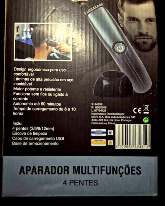 Maquina cortar cabelo e barba nova selada
Bom qualidade e durabilida