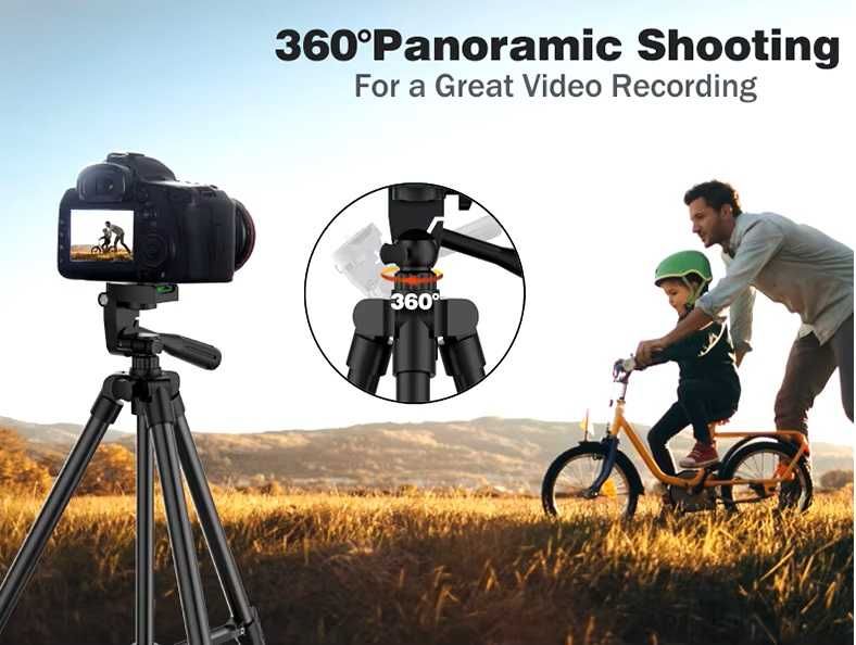 Statyw do Telefonu Kamery 100cm z Pilotem Bluetooth