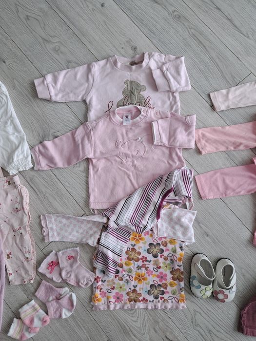 Лот пакет для дівчинки на весну 3- 6 міс