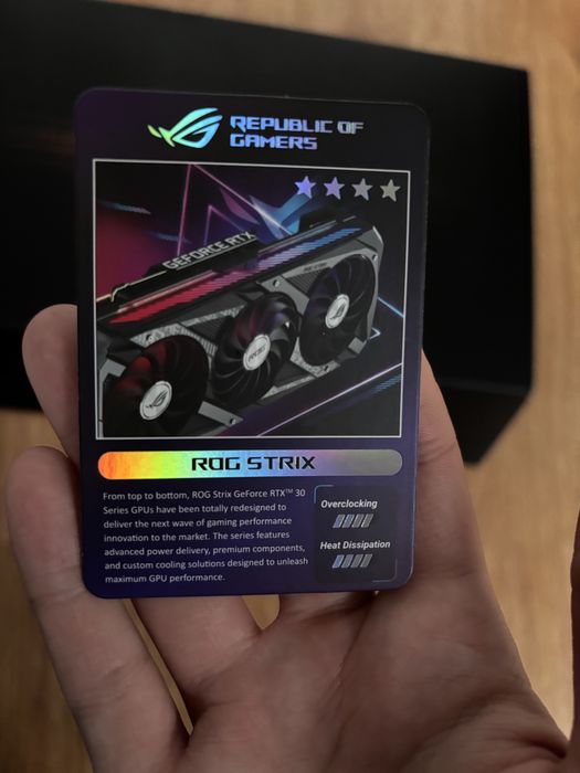 Asus RTX 3070 ti ROG Strix OC