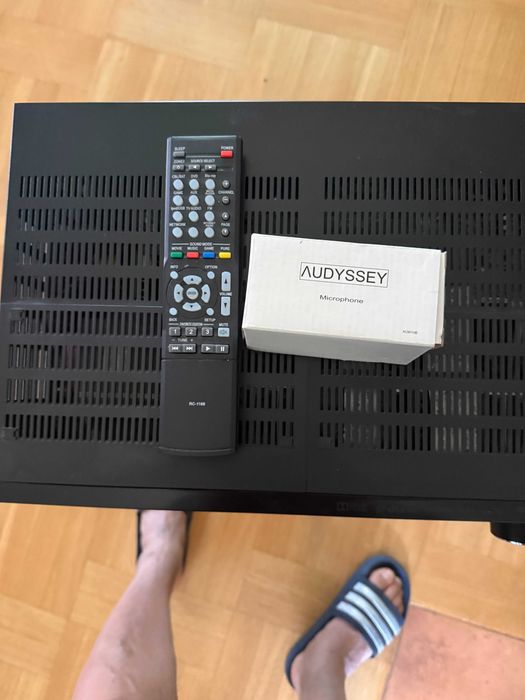 Denon AVR-1713 - amplituner 5.1, HDMI, AirPlay + pilot + mikrofon Audyssey.