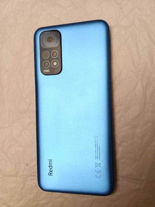 Хорош Xiaomi Redmi Note 11 на 4+2/128Gb телефон с NFC Смартфон Редми Ноте 11 +чехол