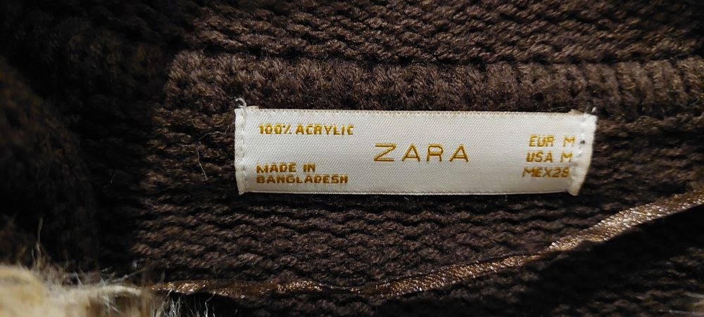 Casacos de malha TIFFOSI e ZARA