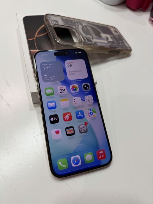 iPhone 16pro max 512 tytan gwarancja