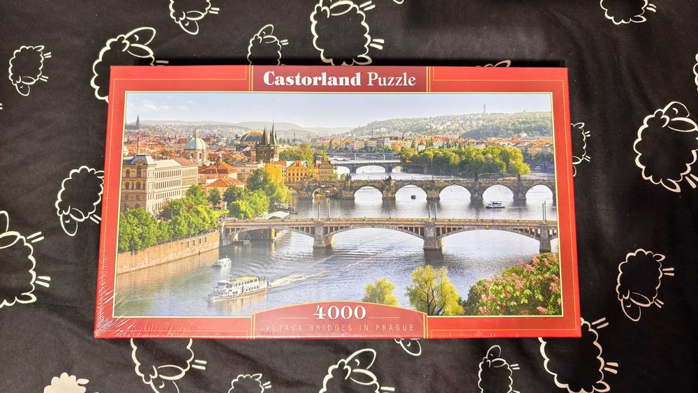 Puzzle Castorland 4000 - VLTAVA BRIDGES IN PRAGUE
