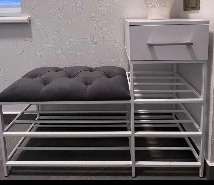 банкетка для взуття з ящиком