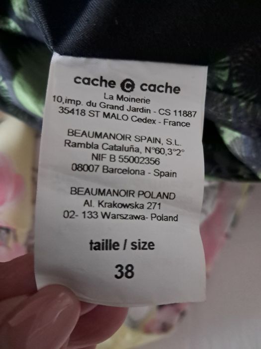 Tunika ciążowa rozmiar 38 kr. rękaw