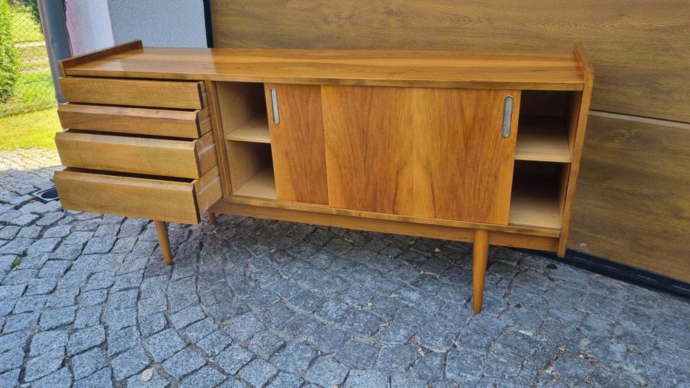 Komoda Sideboard Design PRL lata 70 Bytomska FM