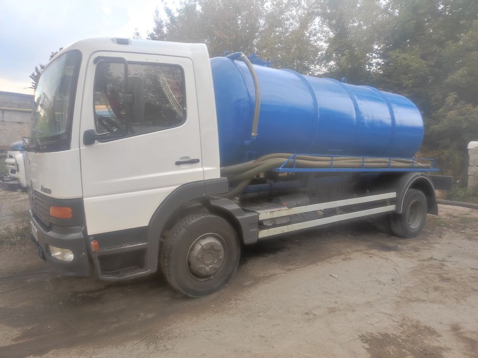 Чистка жироуловителя, прочистка канализации