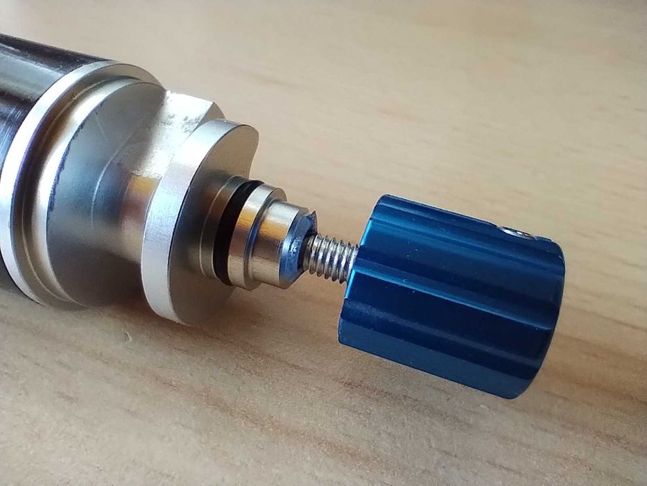 Fox TerraLogic 150mm tłumik uszkodzony na części z Fox 32 29" id:CZYC