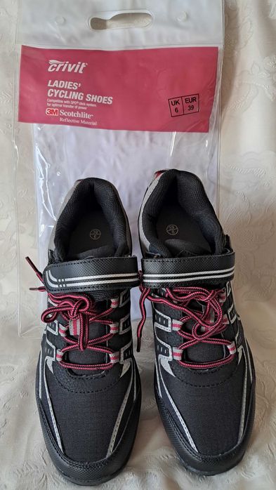 Damskie buty na rower rozm. 39 marki Crivit