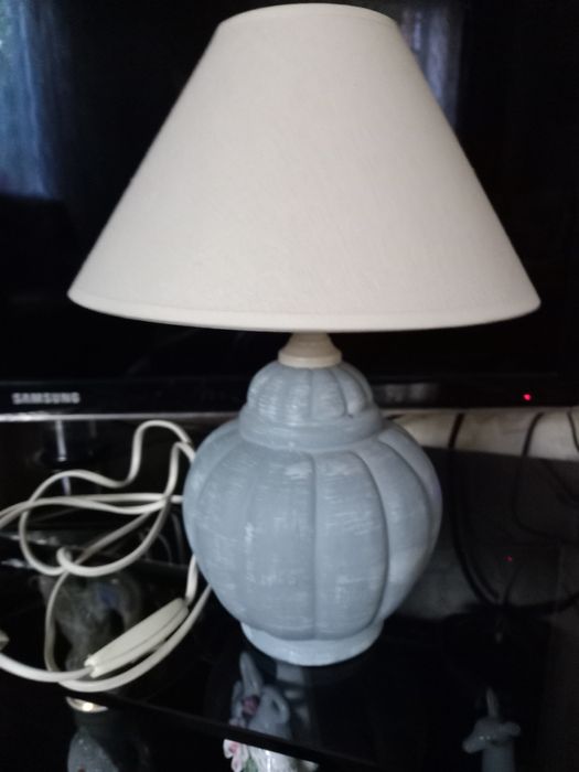 Настольная лампа керамика