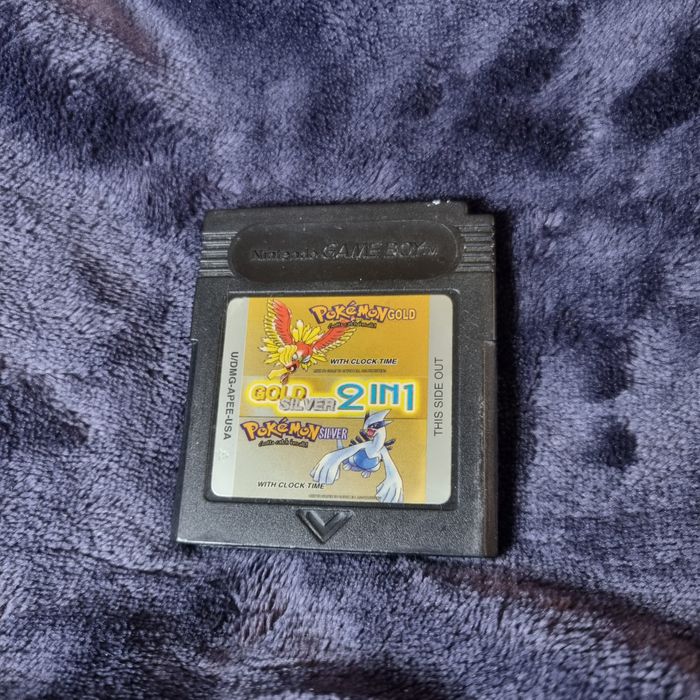 Pokemon Gold + Silver 2 in 1 Nintendo Gameboy
