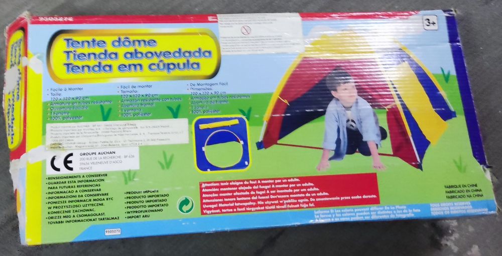 Tenda em Cúpula (c/ Janela)