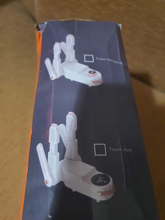 Secador de sapatos/ténis novo óptimo para os dias frios