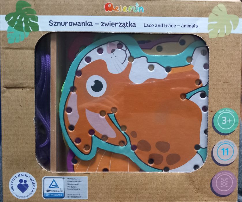 Sznurowanki zwierzęta