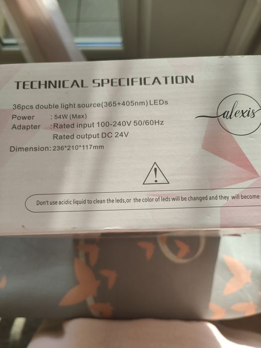 Lampa UV i led Alexis x5