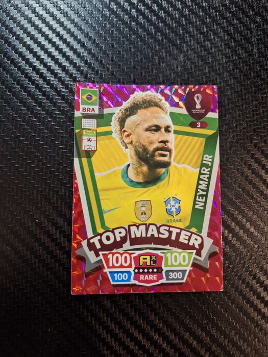Karta pilkarska top master neymar fifa world cup 2022.
