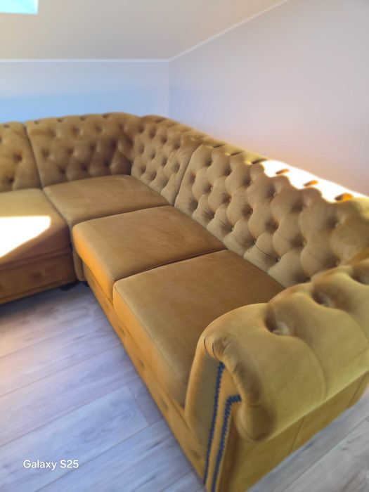 Narożnik Chesterfield Felix Glamour