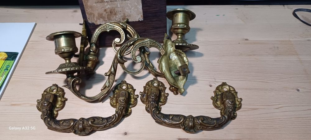 Acessórios de piano Séc XIX